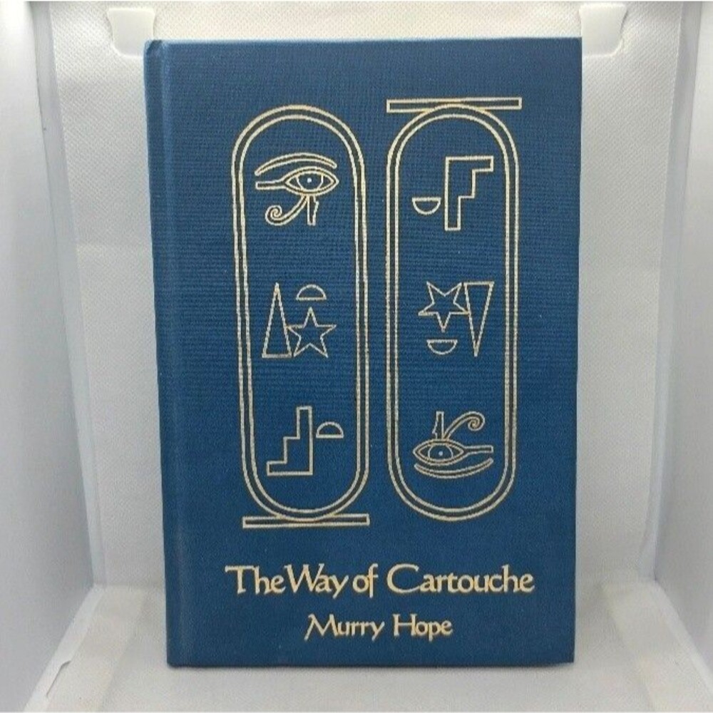 The Way of Cartouche: An Oracle of Ancient Egyptian Magic 1985 by Murry Hope 1st